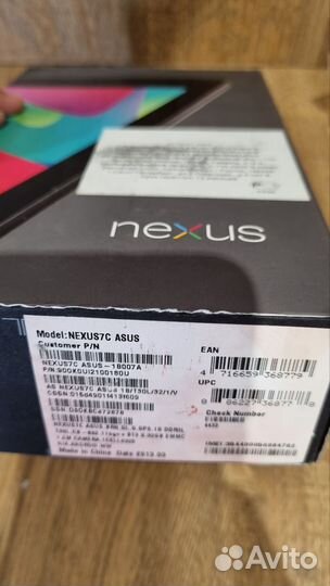 Планшеты на запчасти Asus Nexus и Asus