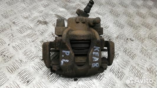 Суппорт тормозной передний левый dacia sandero 2