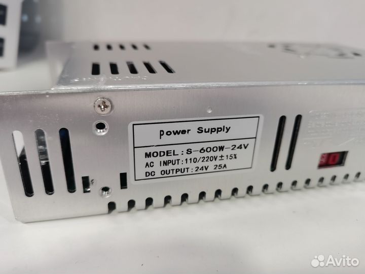Блок питания (LED драйвер) 220-24v / 25A / 600w
