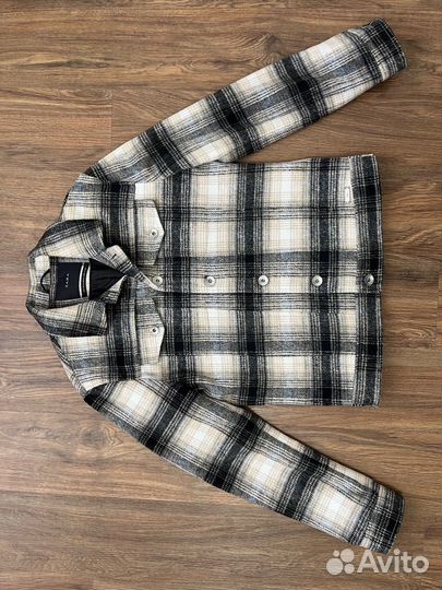 Куртка - рубашка утепленная zara