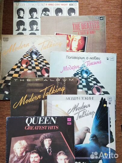 Пластинки зарубежных исполнителей