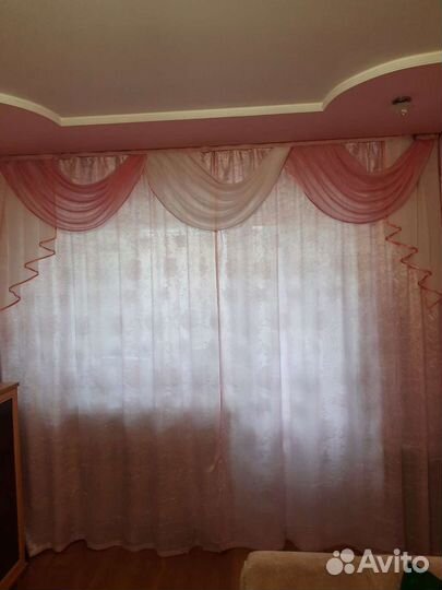 Шторы с ламбрекеном бу