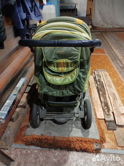 Прогулочная коляска зимняя бу