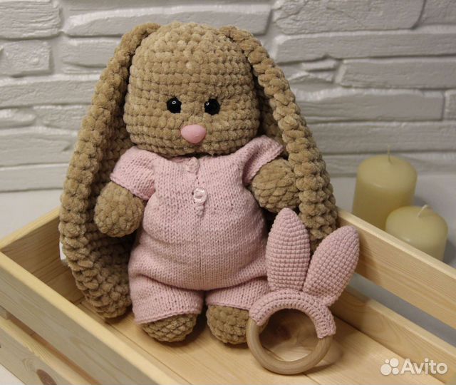 Вязаные игрушки ручной работы