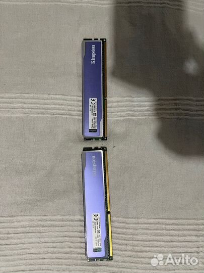 Оперативная память ddr3 2x4 gb HyperX