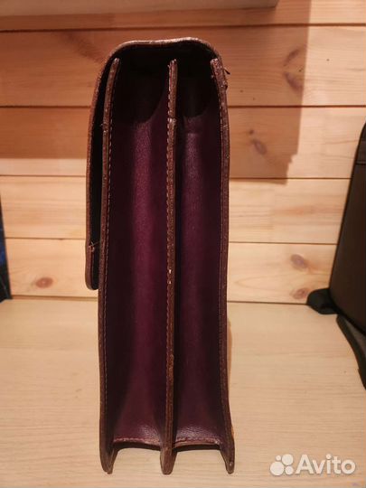 Мужской кожаный портфель новый оригинал