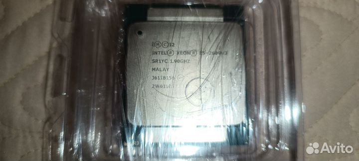 Продам серверный процессор Intel Xeon E5-2609 v3
