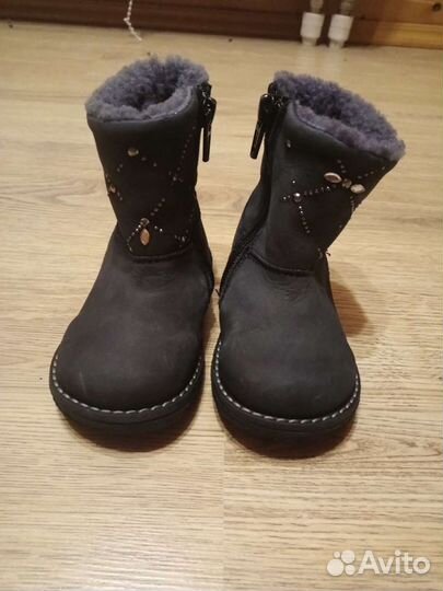 Сапоги детские на меху