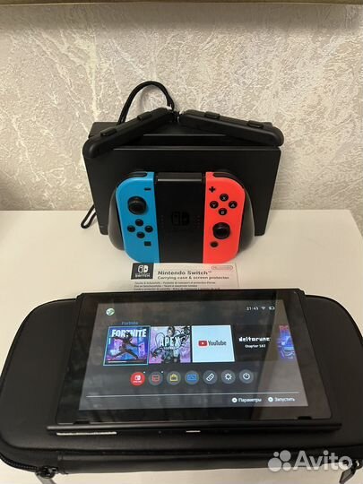 Игровая приставка nintendo switch