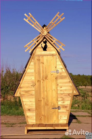 Уличный туалет с установкой TOP222