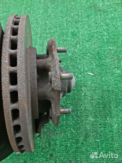 Ступица nissan atlas F23 QD32 2WD Передний Левый маленький диск, диск сточен контрактная