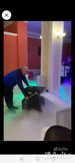 Генератр тяжелого дыма. Дым машина