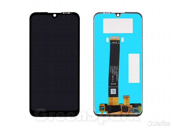 Дисплей для Huawei Honor 8S rev 2.2 +тач черный 1