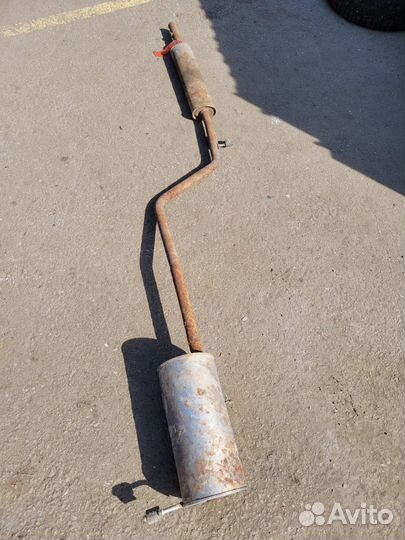 Глушитель на Nissan Almera G15