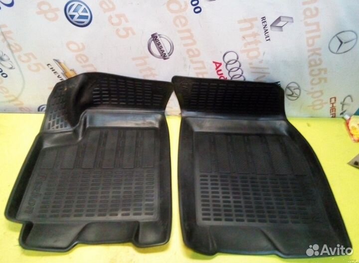 Коврики резиновые салона Skoda Super b с16г