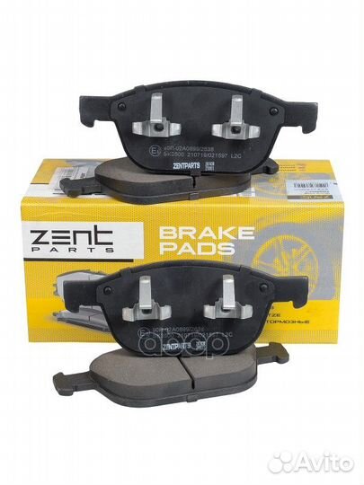 Z07438 колодки дисковые передние Volvo XC60 10