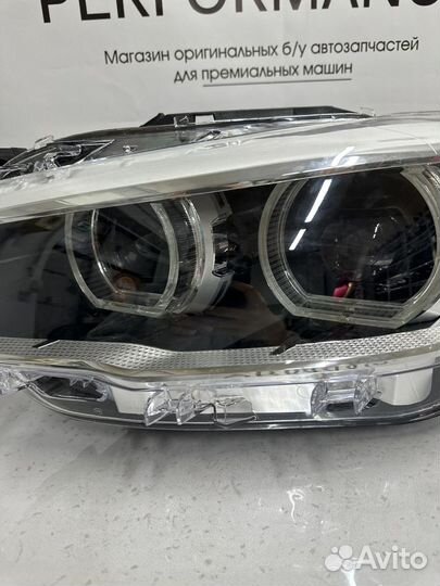 Фара левая рестайлинг LED Хром BMW F20 Ф20