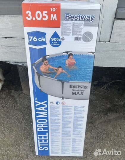 Каркасный бассейн bestway 305x76