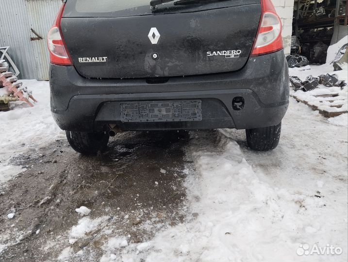 Бампер задний Renault Sandero 1