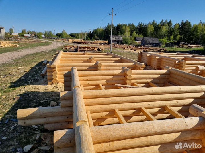 Срубы изумительно качества напрямую от подрядчика