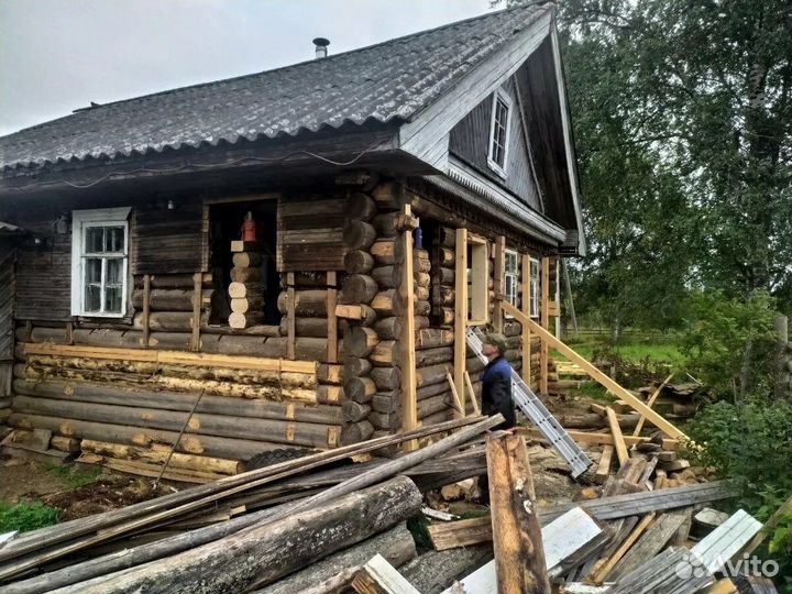 Подъем домов бань