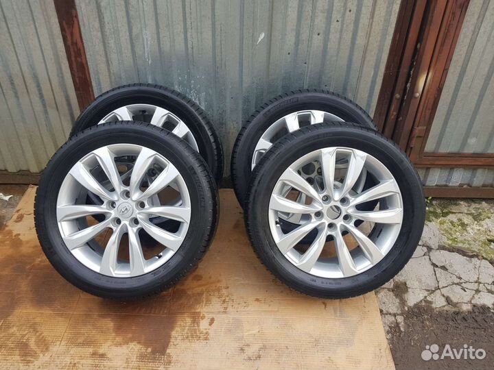Диски hyundai, Шины Michelin Primacy HP 255/45 R18
