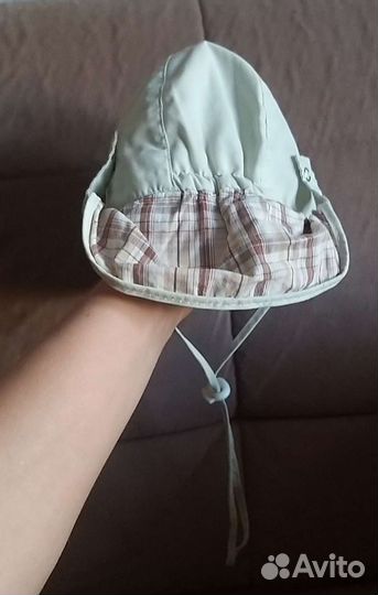 Летняя лёгкая кепка-панамка на мальчика