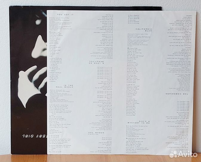 Roy Orbison – Mystery Girl (винил, LP), 1989