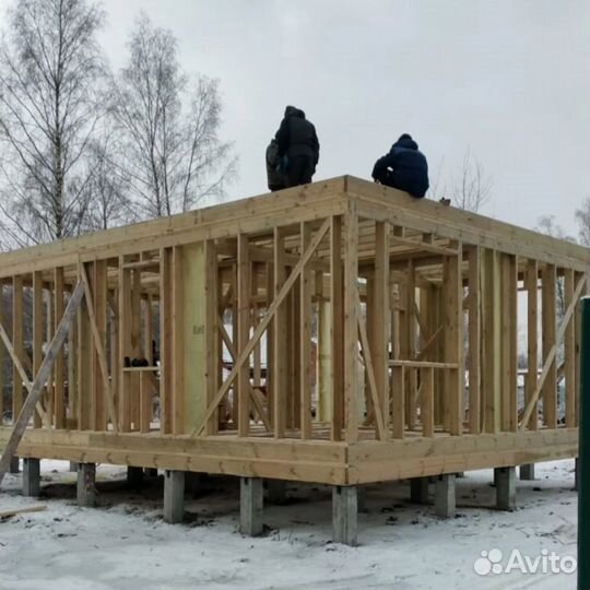 Модульный дом - каркас домокомплект