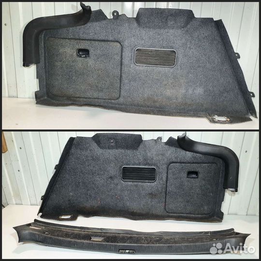 Обшивки багажника Audi A6 C5, седан. Комплект