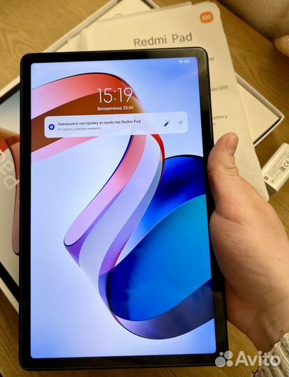 Redmi Pad 4/128 Новый + Чехол и Защитное стекло