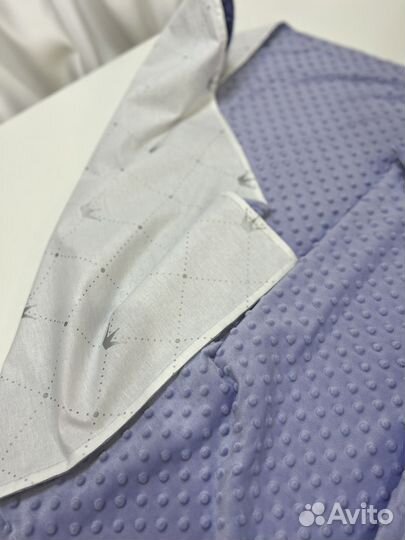 Плед детский с плюшем