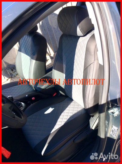 Чехлы Автопилот Volkswagen Golf+ Plus из экокожи