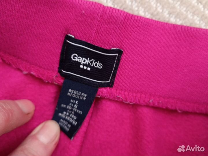 Брюки для девочки Gap на флисе 130-140