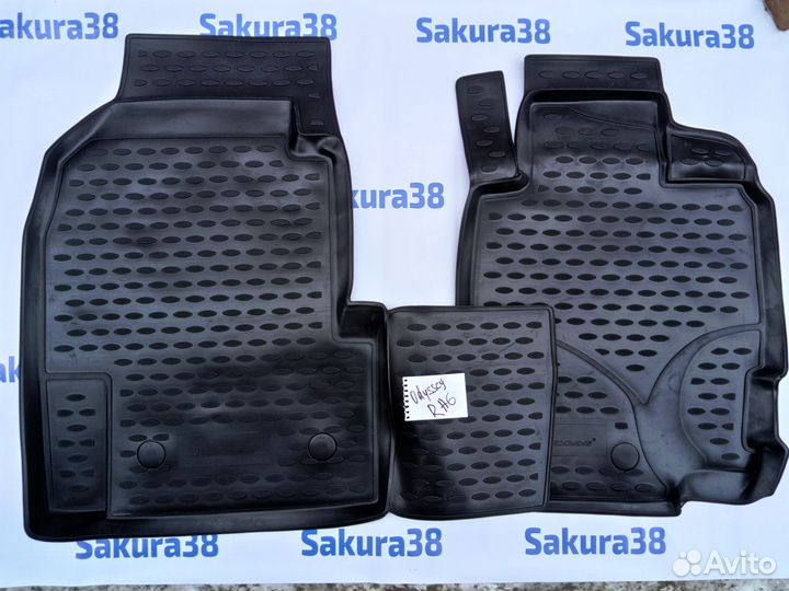 Коврики салона 3 ряда для Honda Odyssey 1999-2003