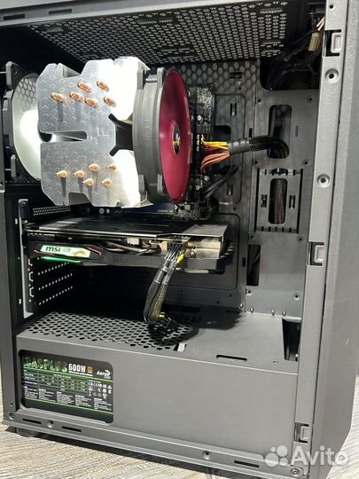 Игровой пк Ryzen 7 2700x GTX1660super 6GB 16GB