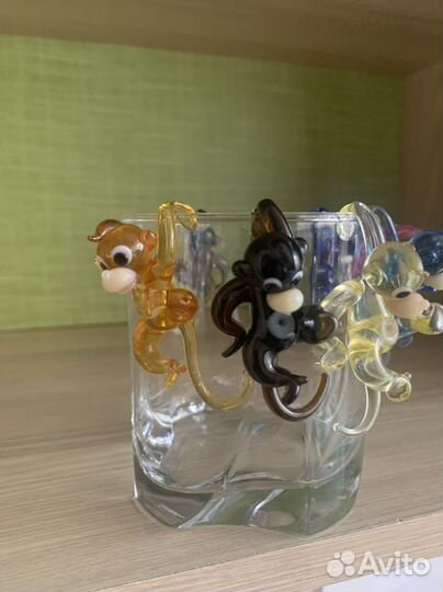 Стеклянные фигурки