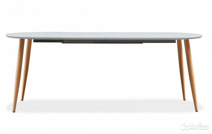 Стол раскладной Universal 120/150/180 Morris, белы