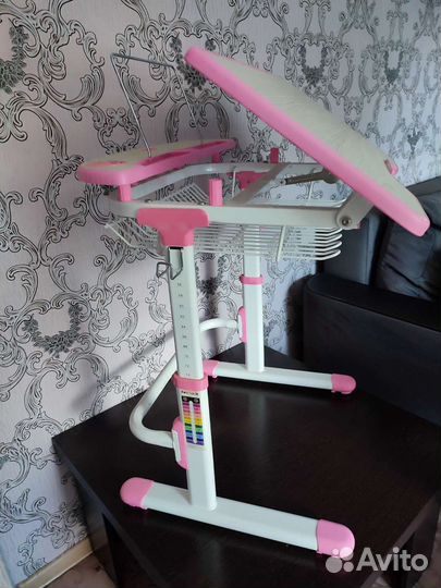 Растущая парта и стул бу