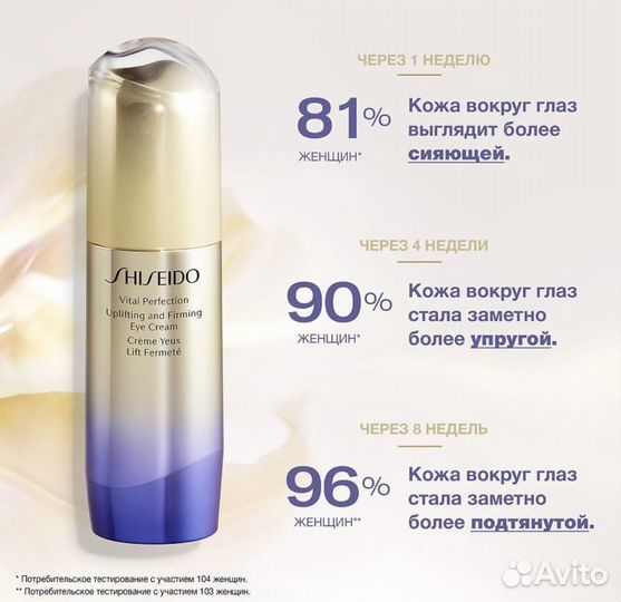 Shiseido Лифтинг-крем для глаз Vital Perfection