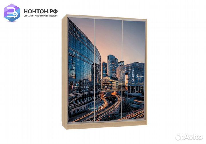 Шкаф-купе Бассо 7-600 79 дуб сонома