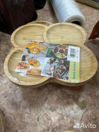 Деревянная тарелка оптом