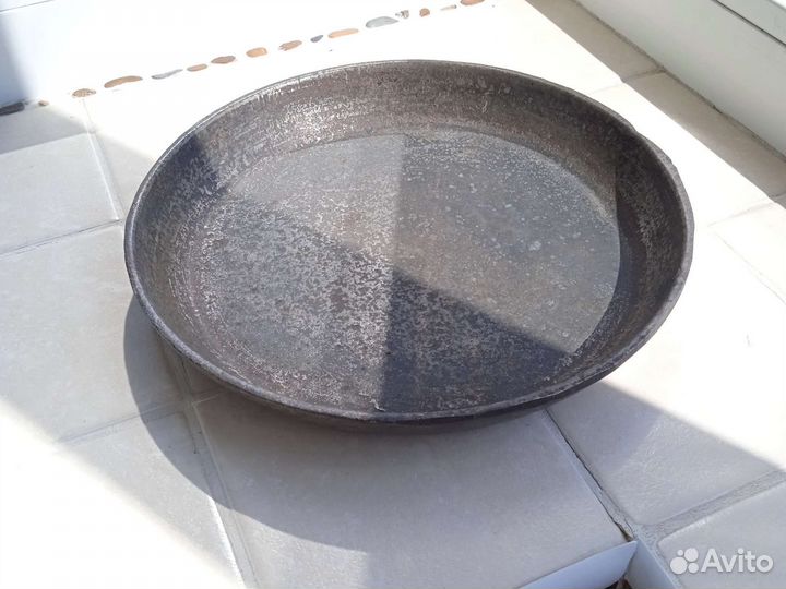 Чугунная сковорода блинница 19см СССР советская