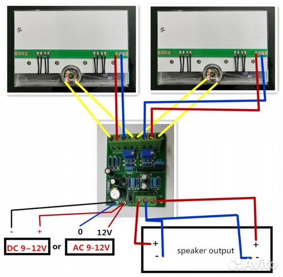 Стерео плата для измерения сигнала