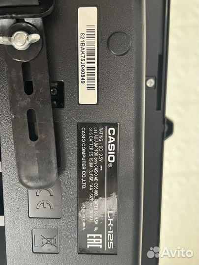 Синтезатор casio lk-125
