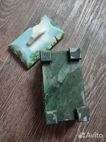 Шкатулка змеевик