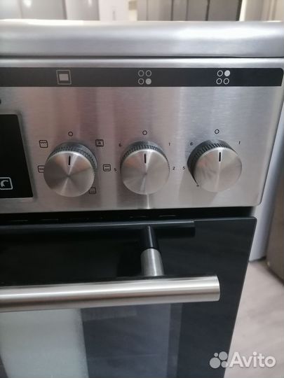 Электрическая плита новая серая super