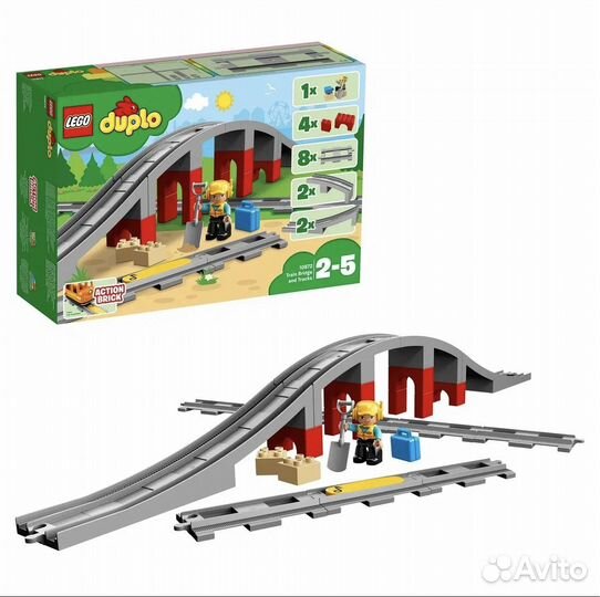 Конструктор lego duplo железная дорога