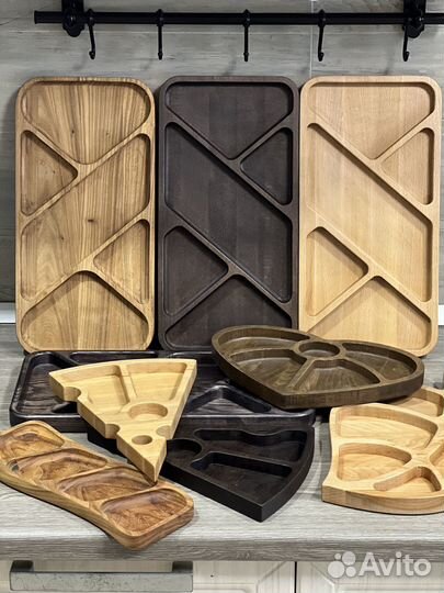 Менажница из дерева оптом 200мм на 400мм