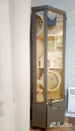 Витрина-клетка для (шиншилл дегу белок и т.д)